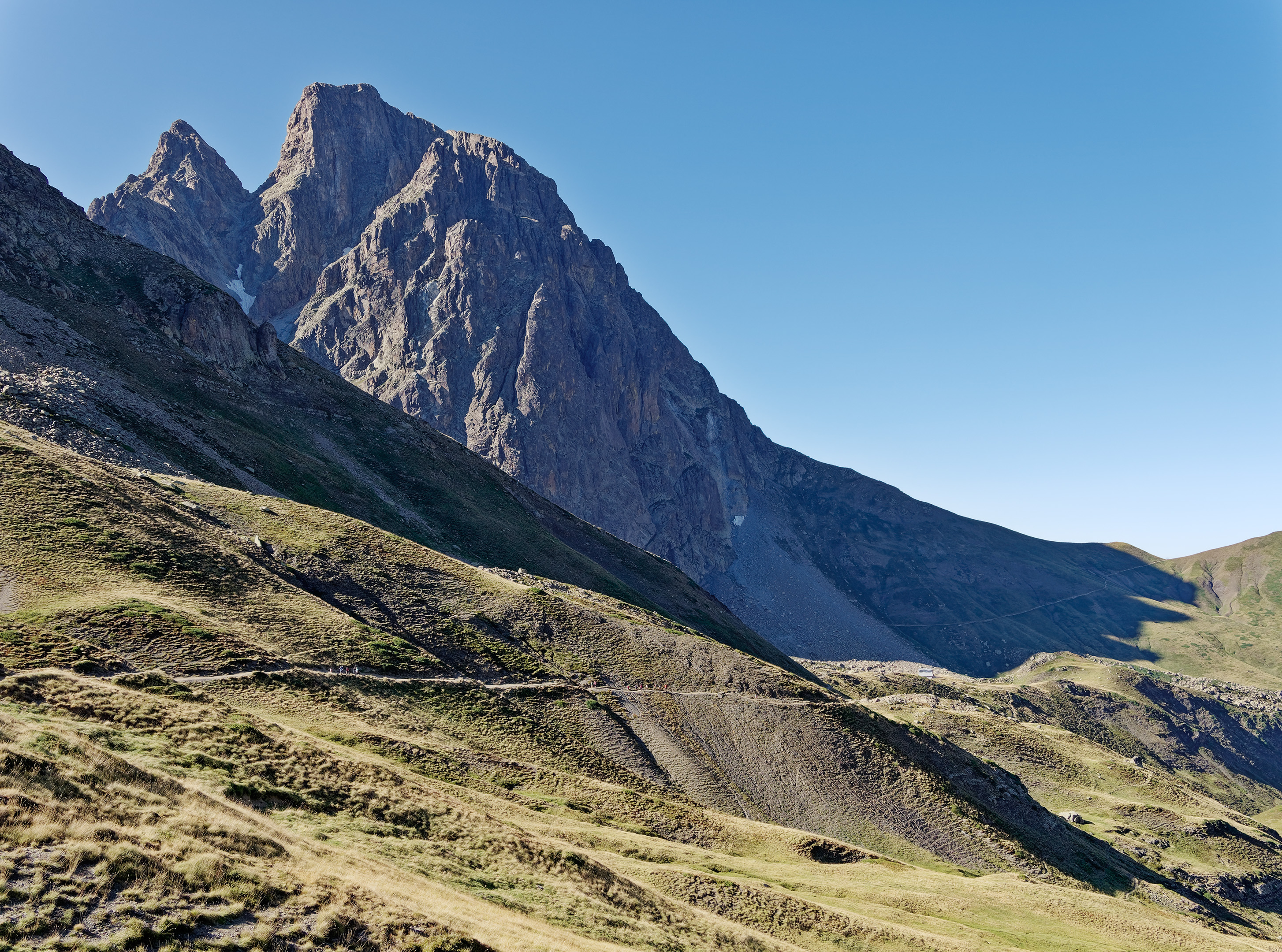 face sud du pic du midi d’Ossau :